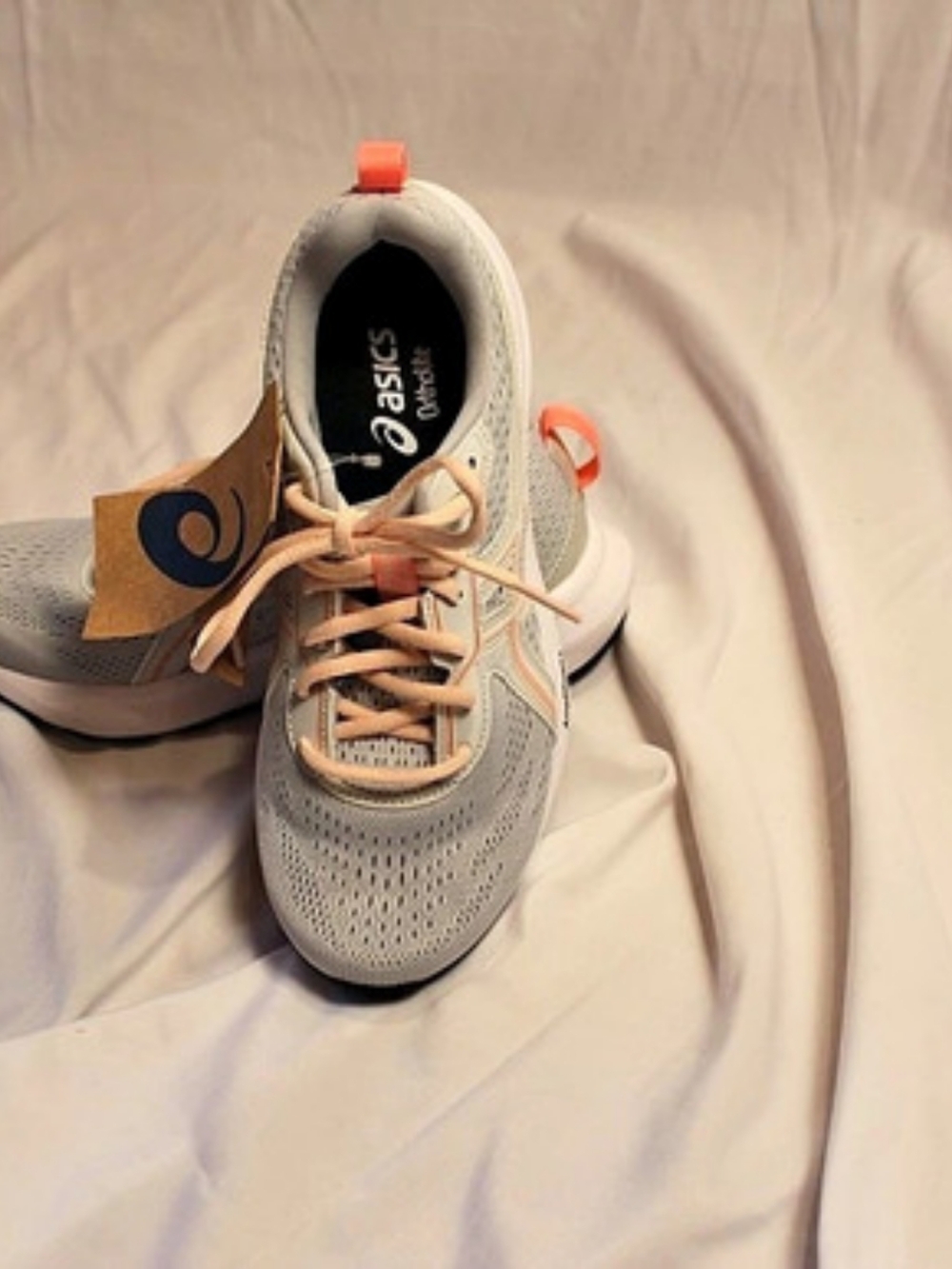 ASICS GEL-CONTEND 8 Women's Athletic Shoes Gray & Pink US 7 NWT